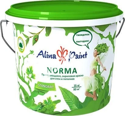 Краска акриловая ALINA PAINT Norma, 3кг