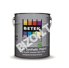 Краска декоративная для внутренних работ на основе алкидных смол BETEK MATT SYNTHETIC PAINT, 0,75 кг