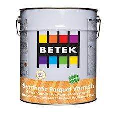 Высококачественный глянцевый паркетный лак BETEK SYNTHETIC PARQUET VARNISH, 3,80кг