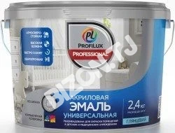 Акриловая эмаль универсальная PROFILUX PROFESSIONAL, 0,9кг