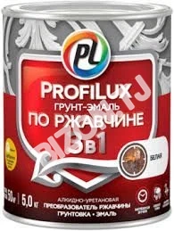 Грунт-эмаль по ржавчине 3в1 PROFILUX, 1.9кг