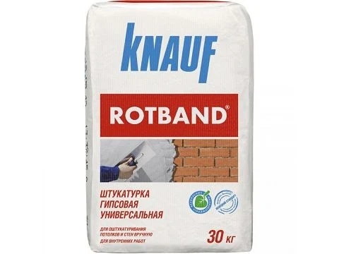 Штукатурка гипсовая Knauf Ротбанд, 30кг (Казахстан)
