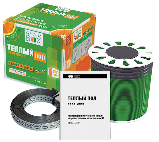 Теплый пол Теплолюкс Green Box двухжильный тонкий