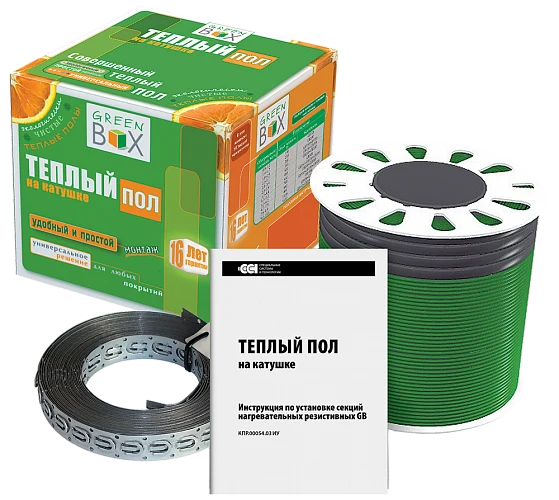 Теплый пол Теплолюкс Green Box двухжильный тонкий