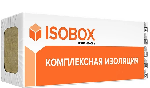 Теплоизоляция Isobox Технониколь, 1200х600х50мм, 4,32кв.м