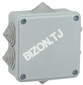 Коробка расп. КМ для о/п 100х100х45мм IP44 6 вв. (7035) IEK