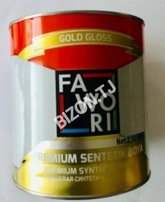 Синтетическая краска FAWORI, PREMIUM SYNTHETIC PAINT WHITE 0.75L