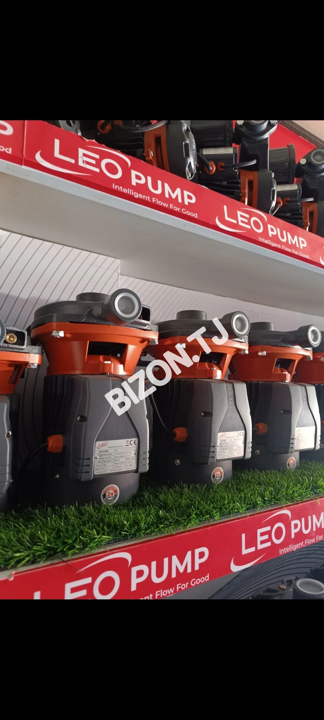 Погружной насос для чистой воды Leo Pump, 1.1квт 2