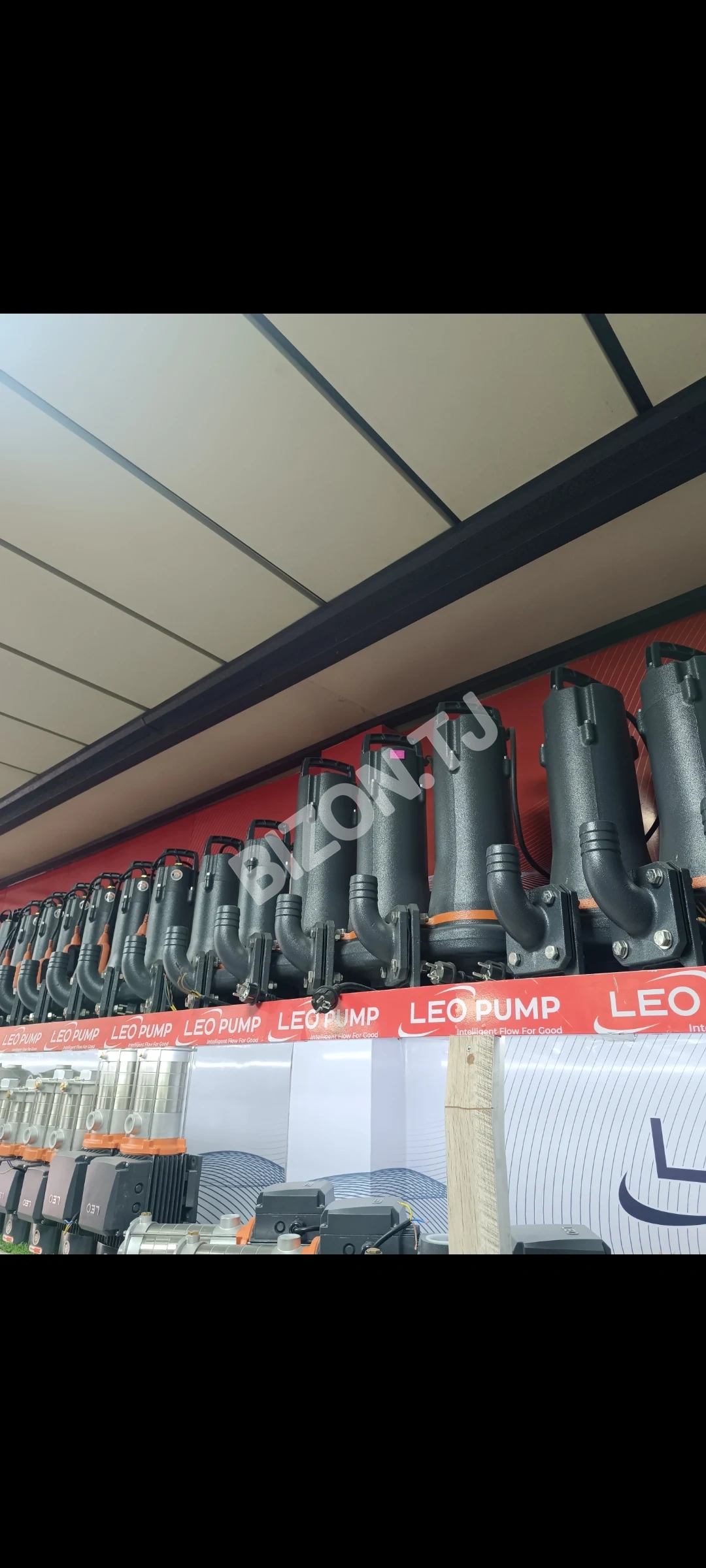 Погружной насос для грязной воды Leo Pump, 1.5квт 2