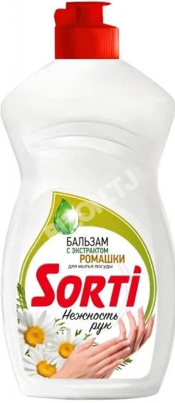 Средство для мытья посуды Капля Sorti"Бальзам Алоэ-вера", 450 мл