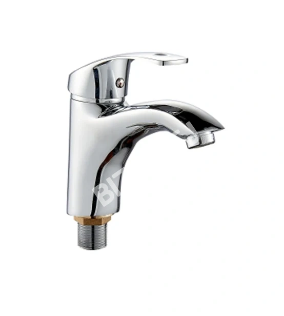 Смеситель для умывальника BOOU Z8140-1 с коротким гусаком