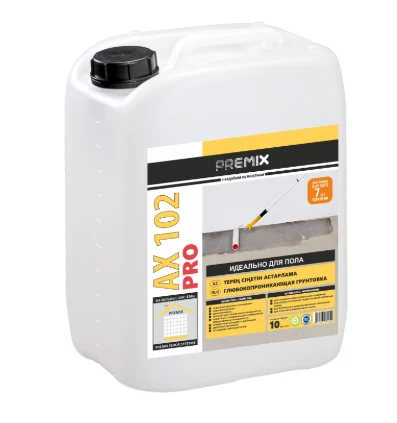 Premix AX 102 Pro Универсальная глубокопроникающая грунтовка, 10л