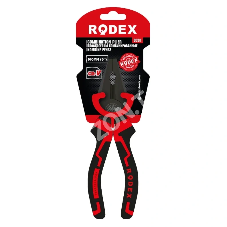 Плоскогубцы комбинированные RODEX, 180 мм