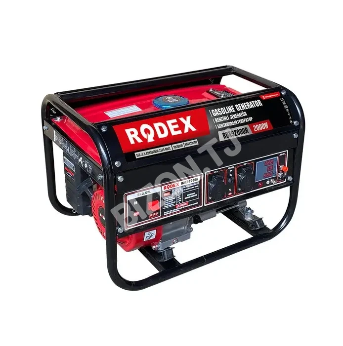 Генератор бензиновый RODEX RDX92000R, 2.2кВт, однофазный