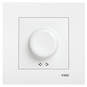 Светорегулятор 600W RL VIKO Carmen Белый, 9056Х020