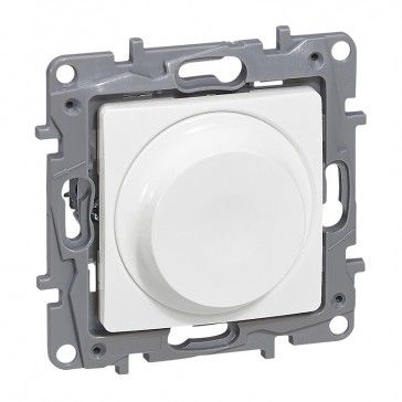 Диммер поворотный LEGRAND NILOE 764588, 300Вт, белый