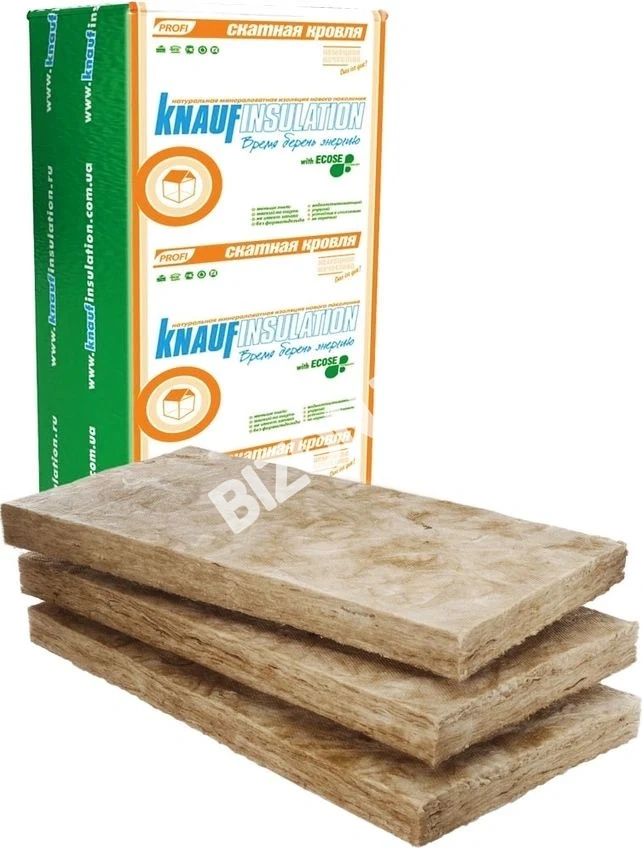 Утеплитель стекловолоконный (минеральная вата) Knauf Insulation, 12кв.м, плита