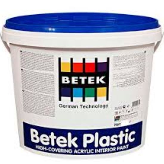 Декоративная матовая эмульсионная краска для внутренних работ BETEK PLASTIC 2.5кг