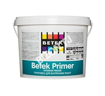 Грунтовка для внутренних поверхностей BETEK PRIMER 15кг