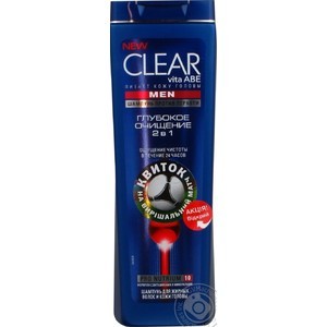 Шампунь и бальзам ополаскиватель "Clear Vita ABE" 200 мг
