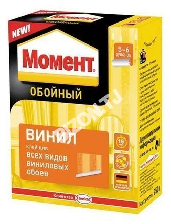 Обойные клей "Момент" Винил, 250гр