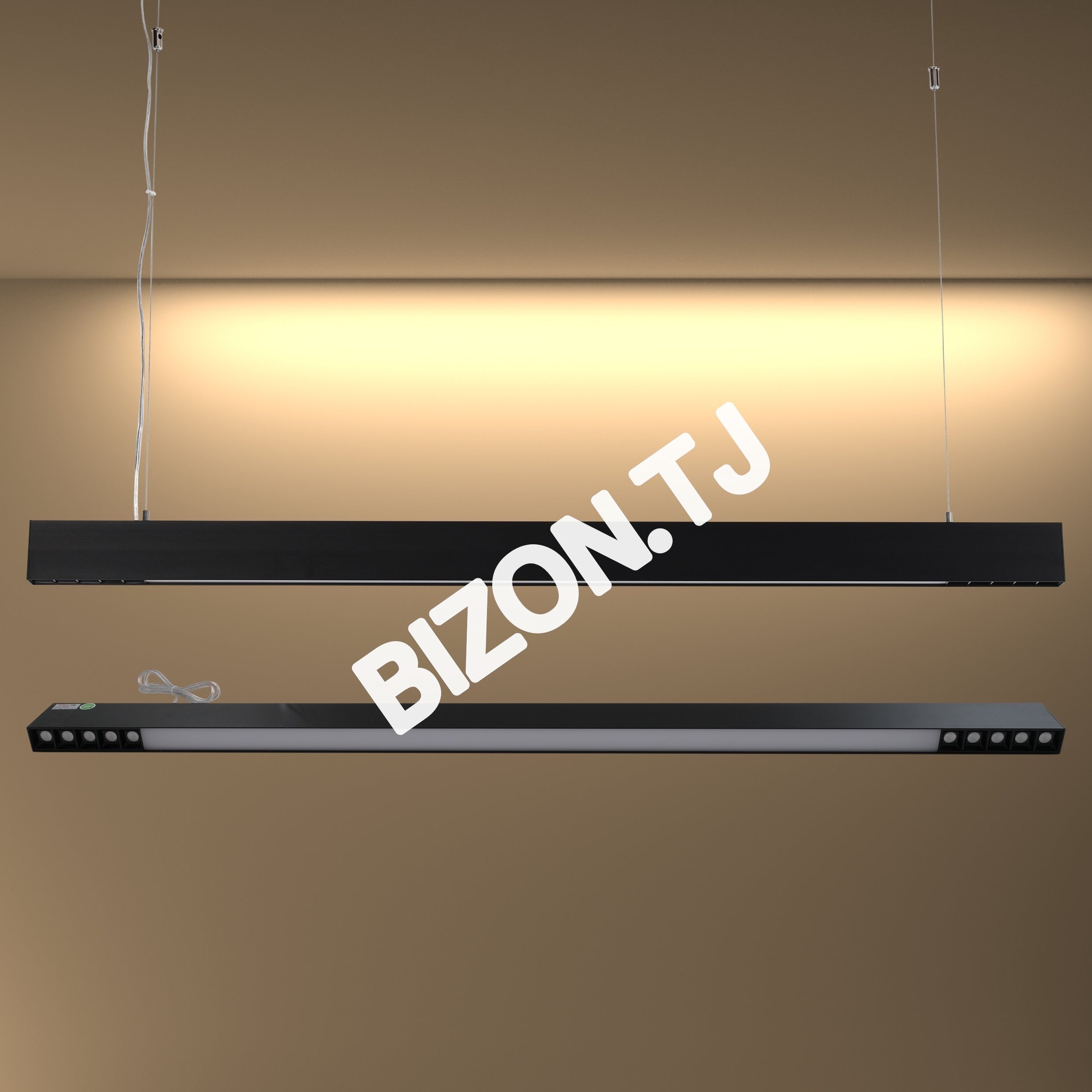 Светильник подвесной LED AGENA 36W4000 К черный 119.4sm10, 114-03020