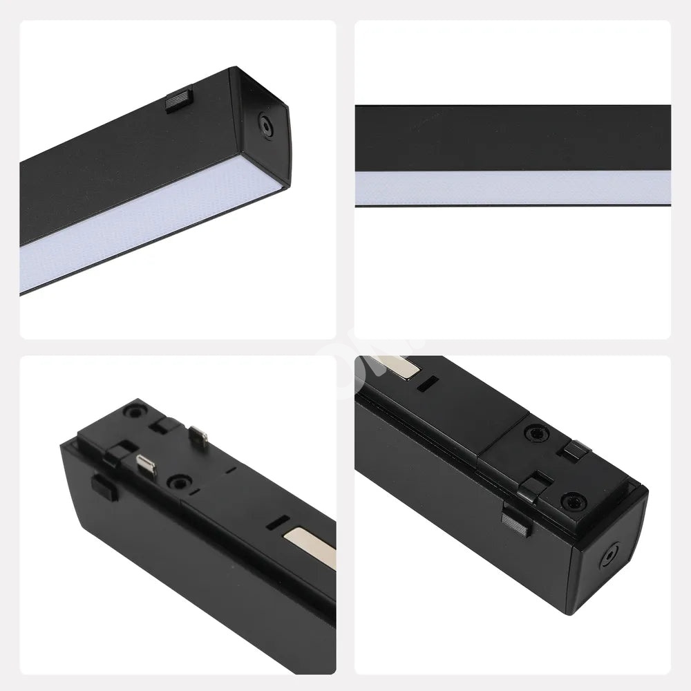 Светильник LED LINEAR магнитный SLIM 12 Вт 48 В 4000 К черный, 169-03111 6