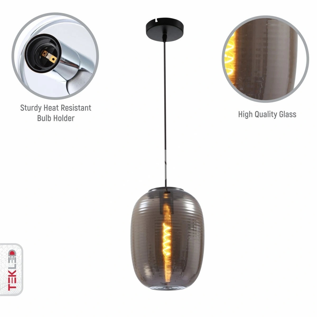 Люстра HIVE AMBER 40 Вт 1xE27 250×300, 159-17344 7