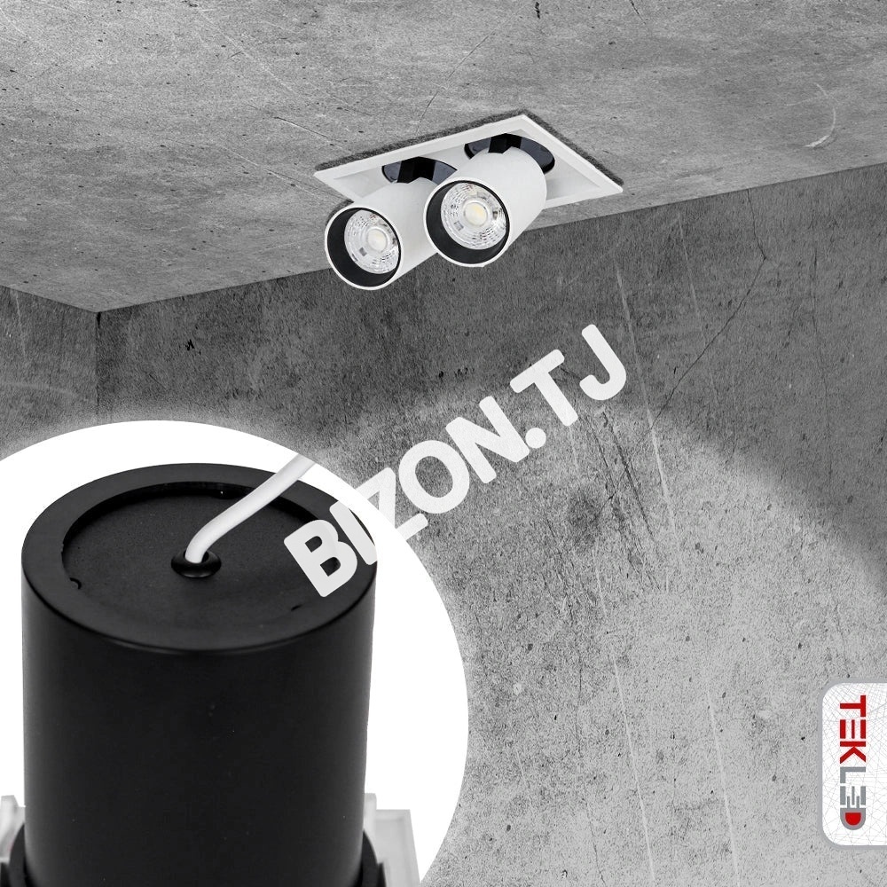 Светильник даунлайт LED DURBUN 2*10 Вт 4000 К WH 12, 165-03942 13