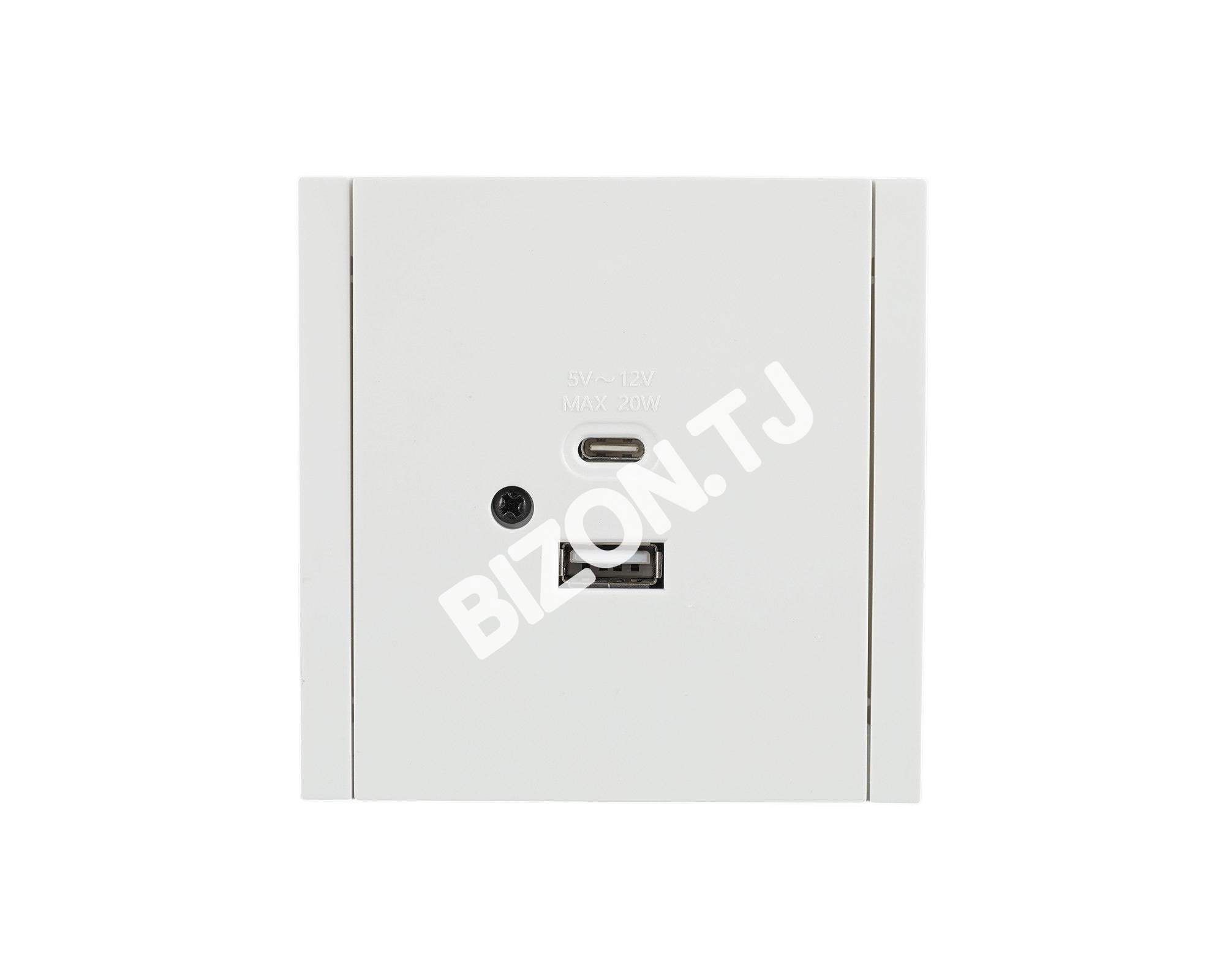 Розетка USB+TYPE C 20Вт, с / у, Черная, серия NIZMO, ELECTRIC 96 / 8, 283-03530 11