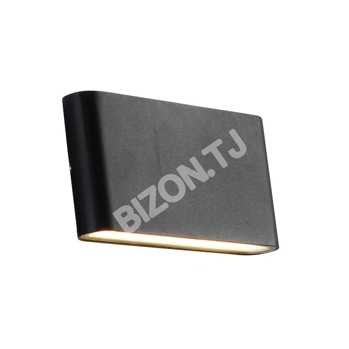 Черный Slim Cuboid Up Down уличный современный LED настенный, 182-03376 2