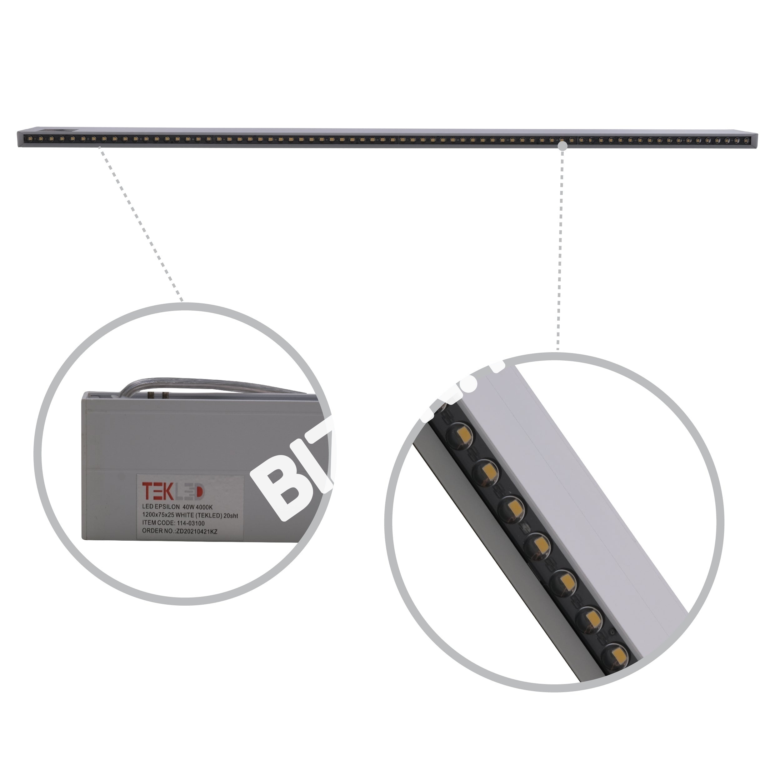 Светильник подвесной LED AGENA 36W4000 К черный 119.4sm10, 114-03020 22