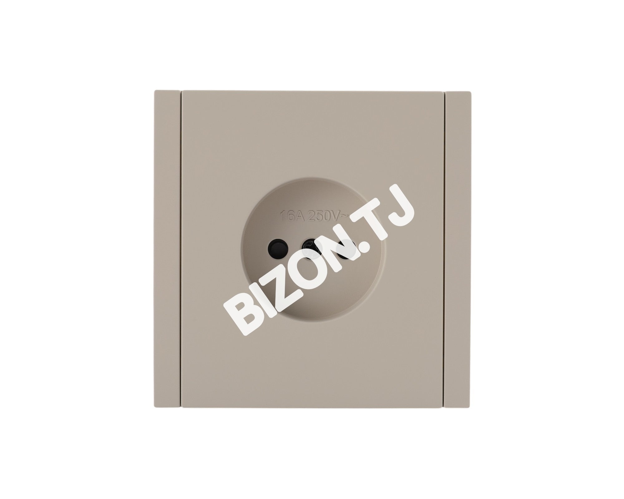 Розетка б / з, с / у, 2pin Мокко, серия NIZMO, ELECTRIC 120 / 10, 283-03614 15