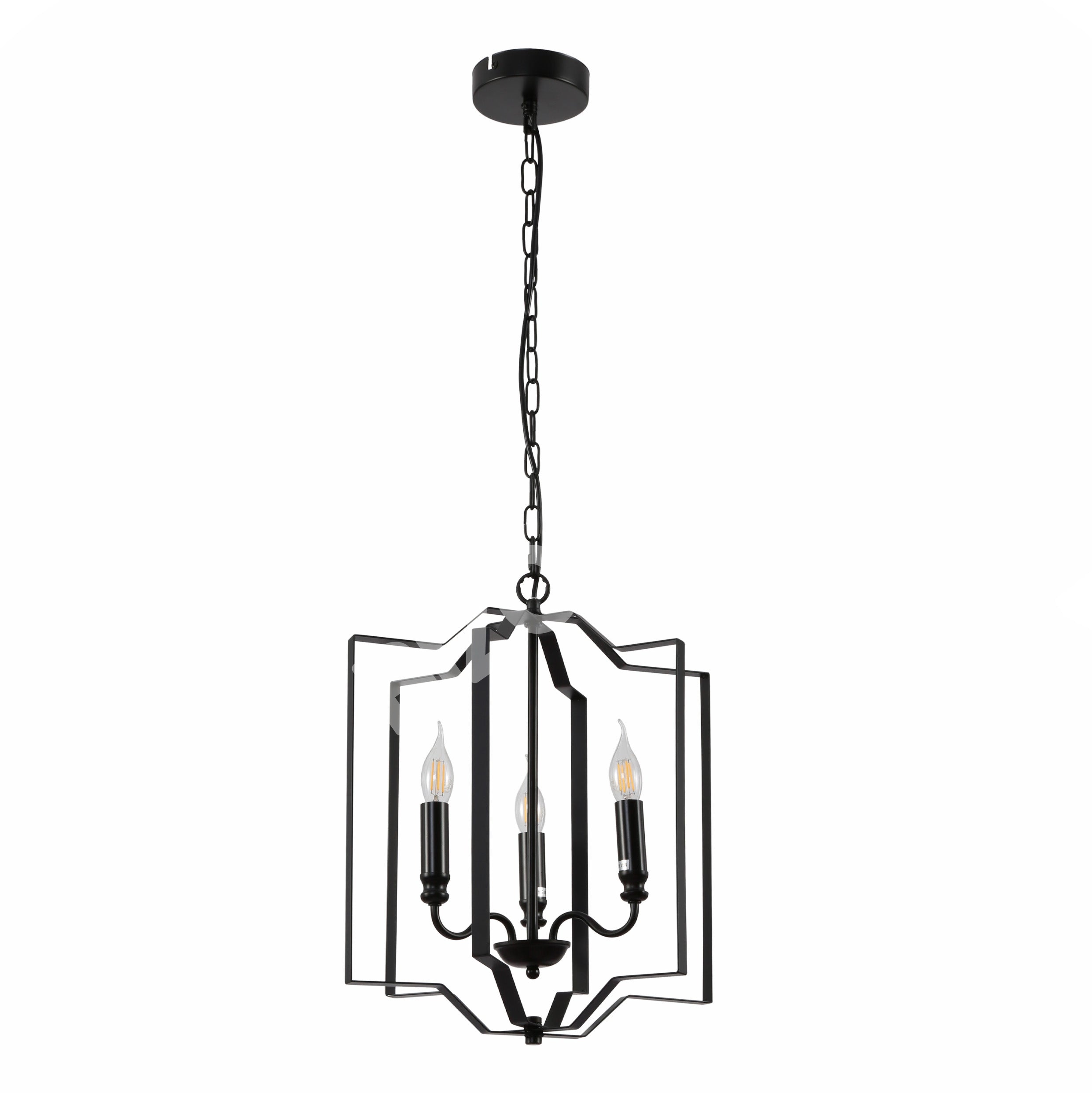Черный Cage Candle Lantern Rustic Nautical Nordic C, 159-17864