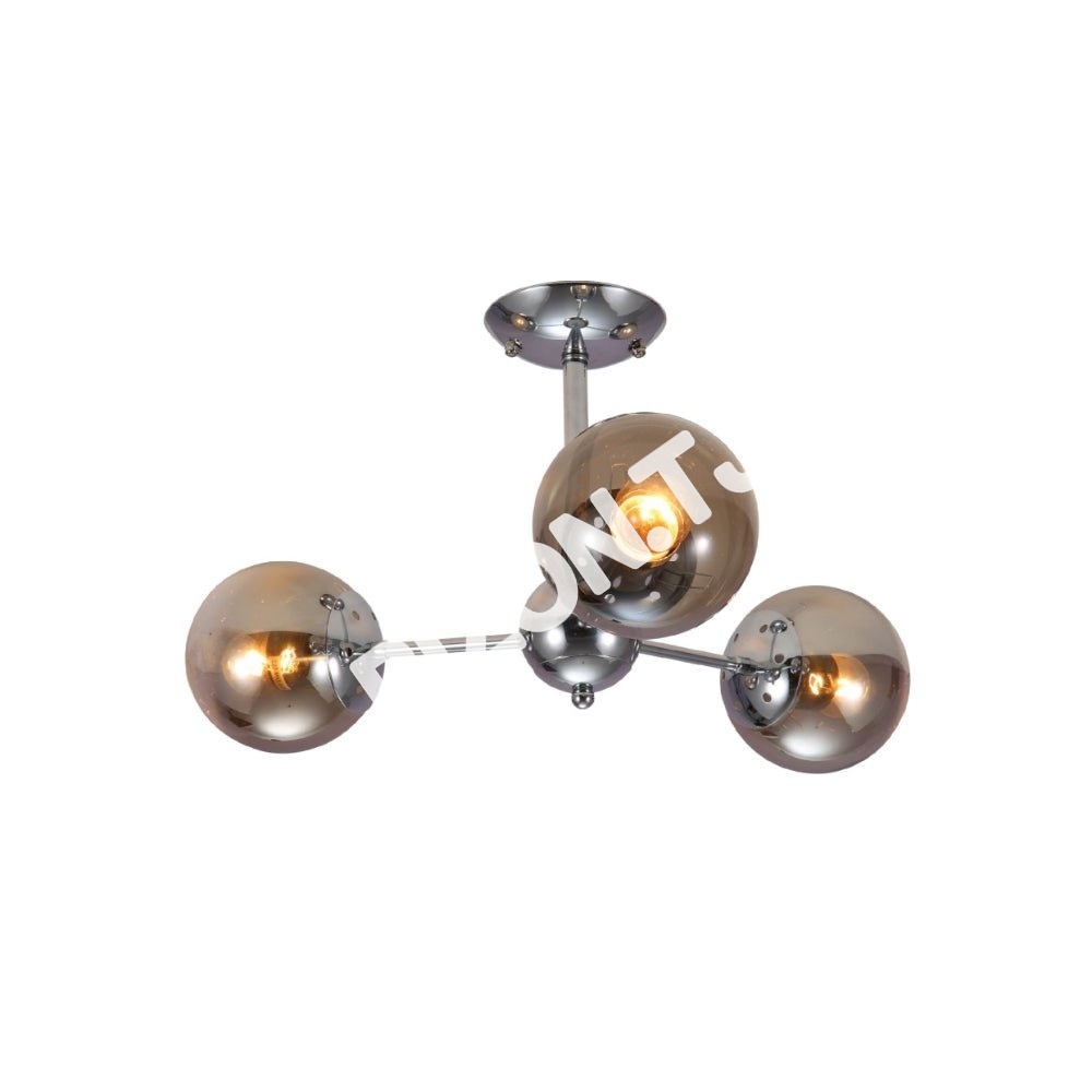 Smoky Globe стекло хром металл Body Sputnik Molecu, 159-17684