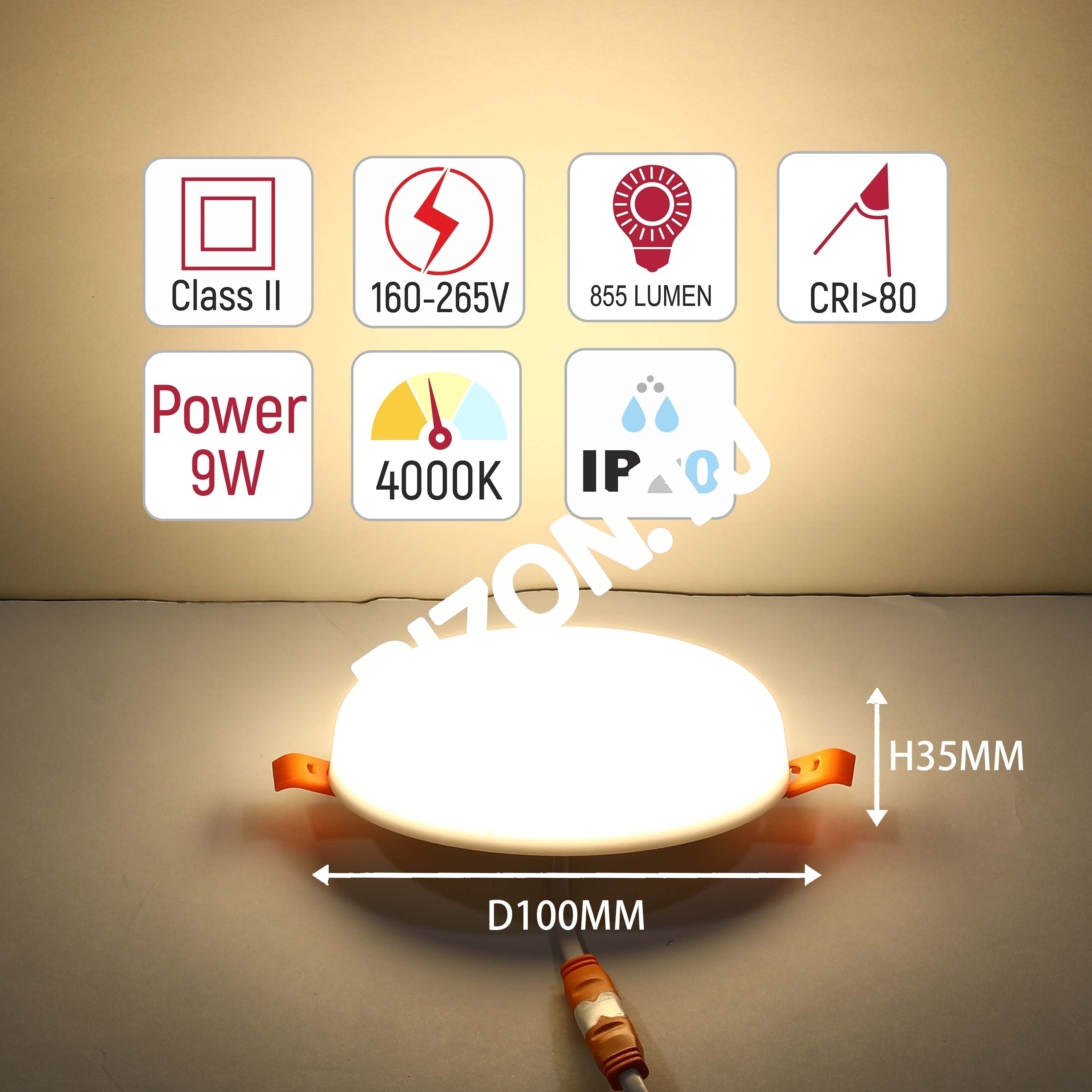 Светильник-панель S / A UNIVERSAL LED круглый панель 18 Вт 6000 К(HG)60, 165-15862 24