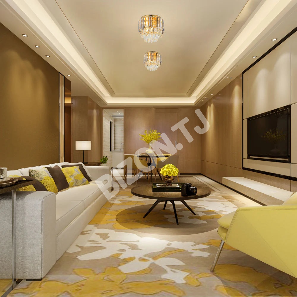 Люстра Crystal 3xE14 золотой 300ммx270мм, 159-18104 3