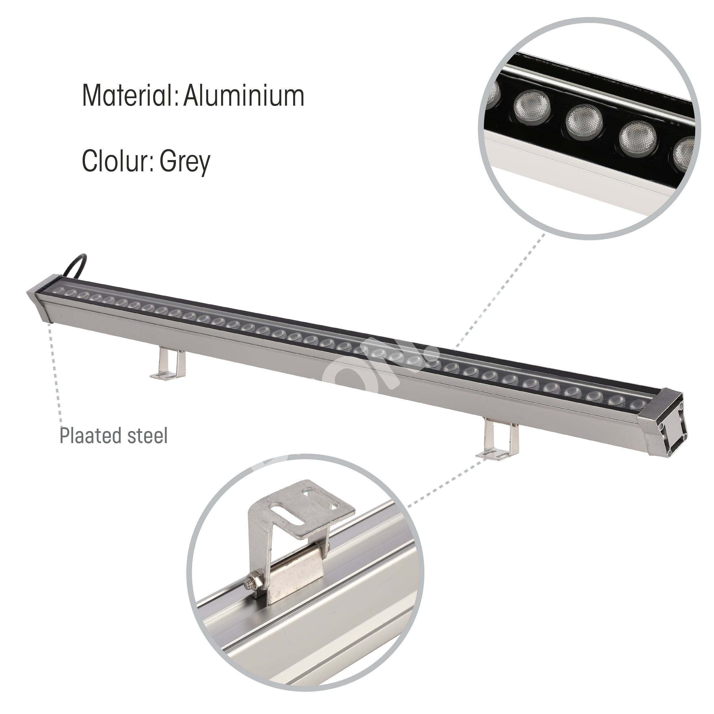 Прожектор LED WW02 18 Вт 100 см 4000 К IP, 224-03145 25