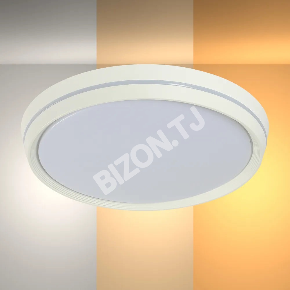 Светильник LED потолочный Светильник EGLO 30Wx2 белый D400 6000 К / 40, 165-16028