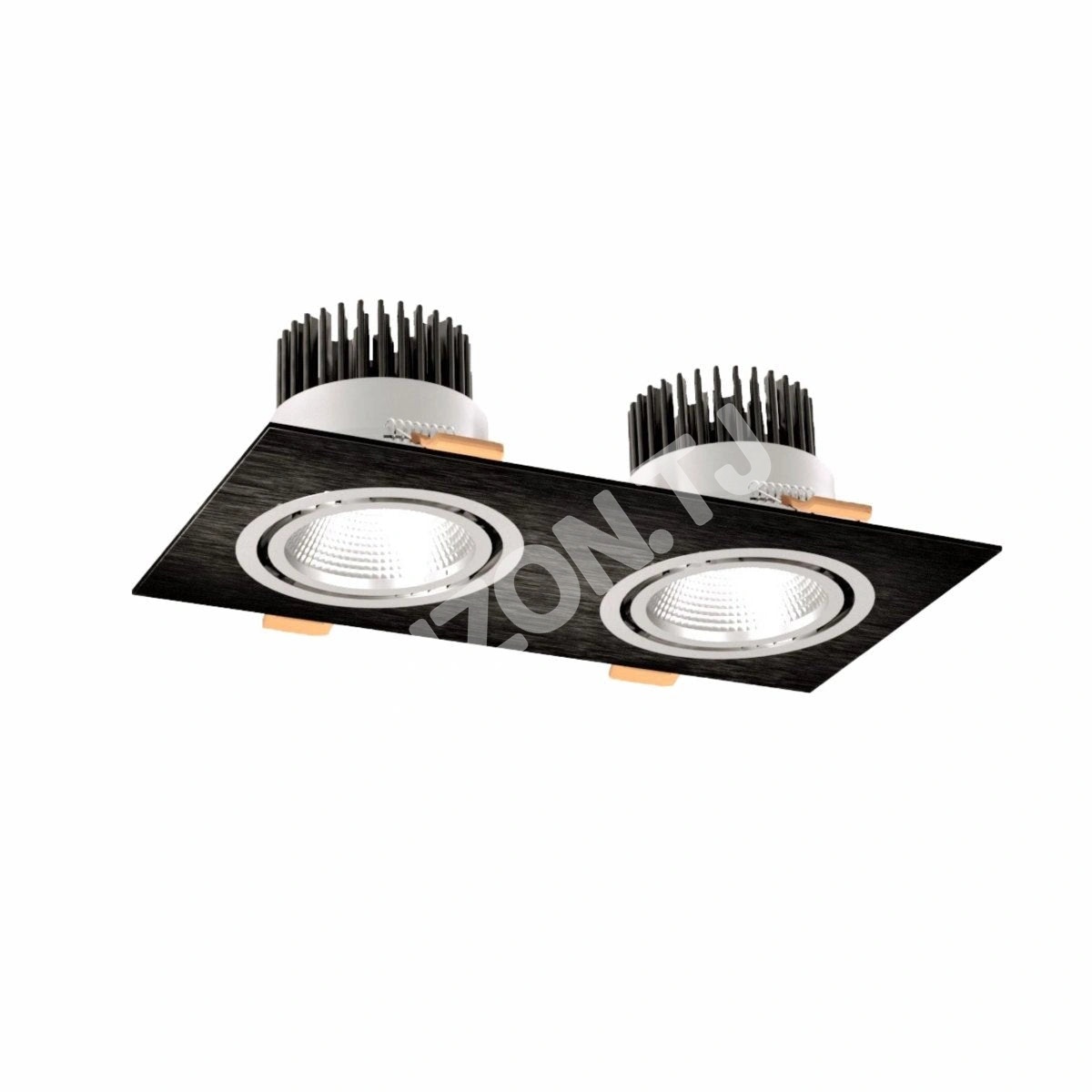 Светильник LED OC003B 2×5 Вт 3000 К черный UK IP20 3, 165-0332791 3