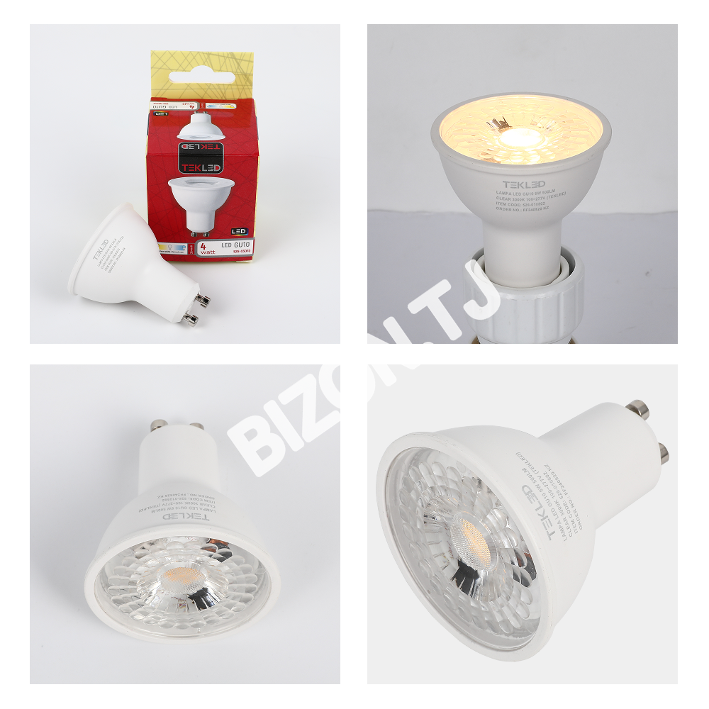 Лампа LED GU10 4 Вт 500 лм CLEAR 4000 К, 526-03072 11