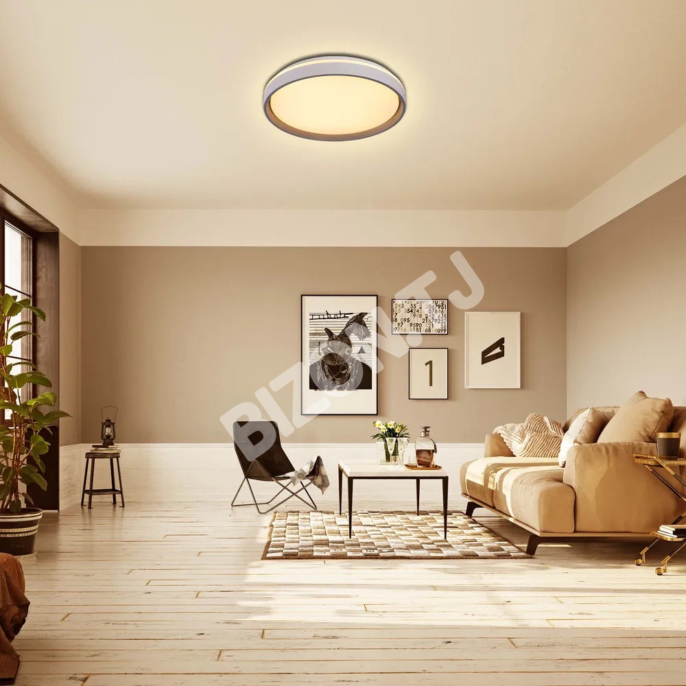 Светильник LED кругл потолочн Светильник SANKIA RD 40Wx2 синий D500, 165-16040 4
