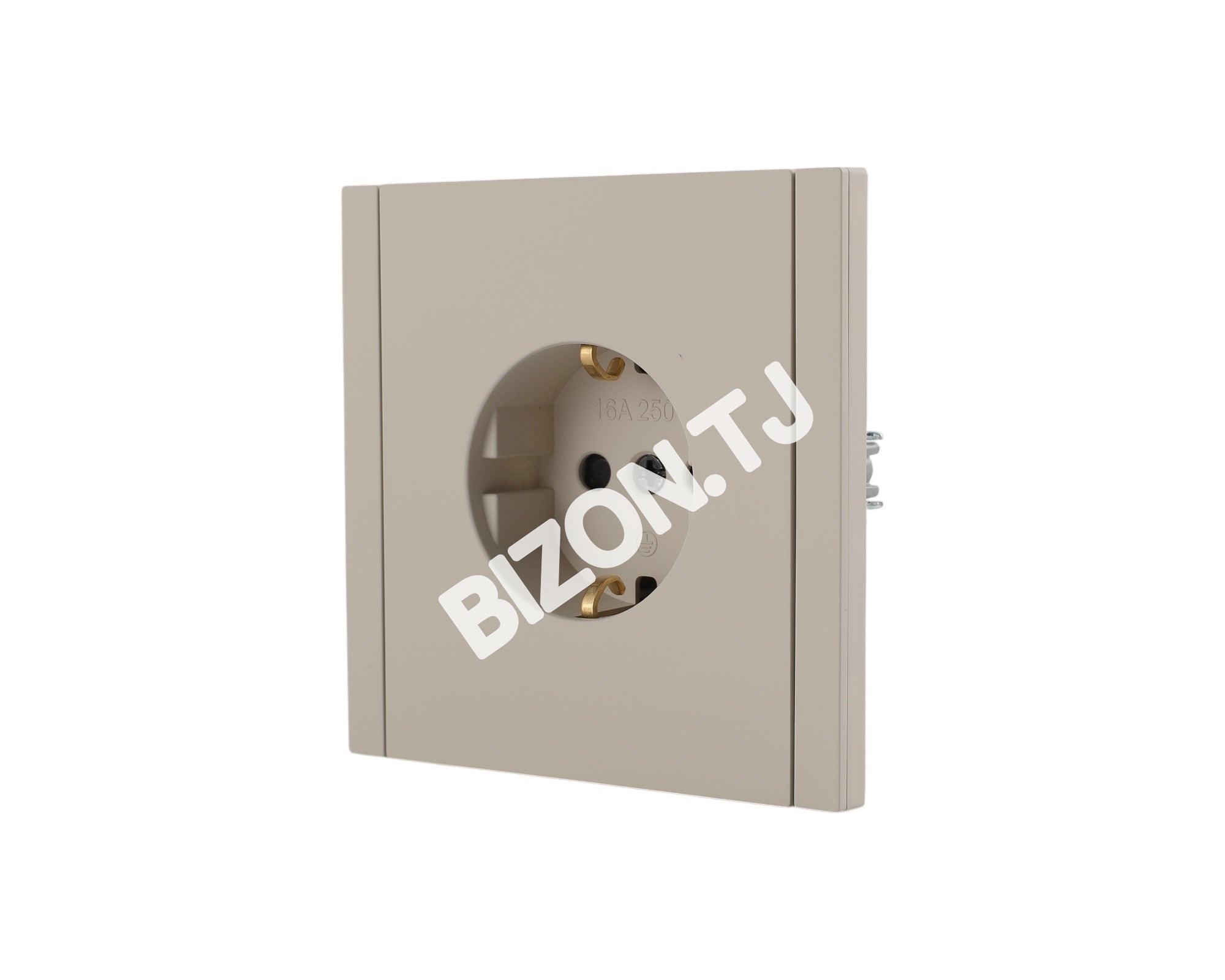 Розетка SCHUKO с / з, с / у, Черная, серия NIZMO, ELECTRIC 120 / 10, 283-03512 17