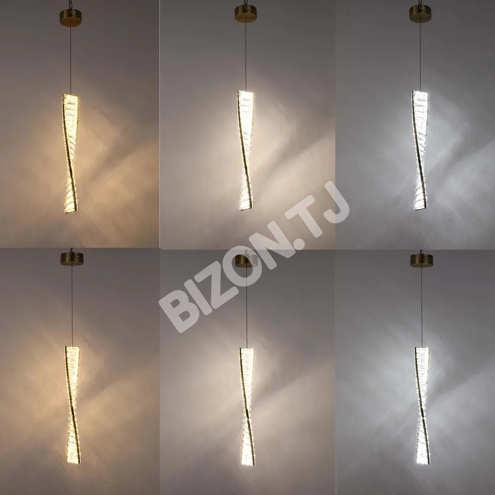 Люстра LED 7405 9 Вт золотой 3CCT, 159-18162 4