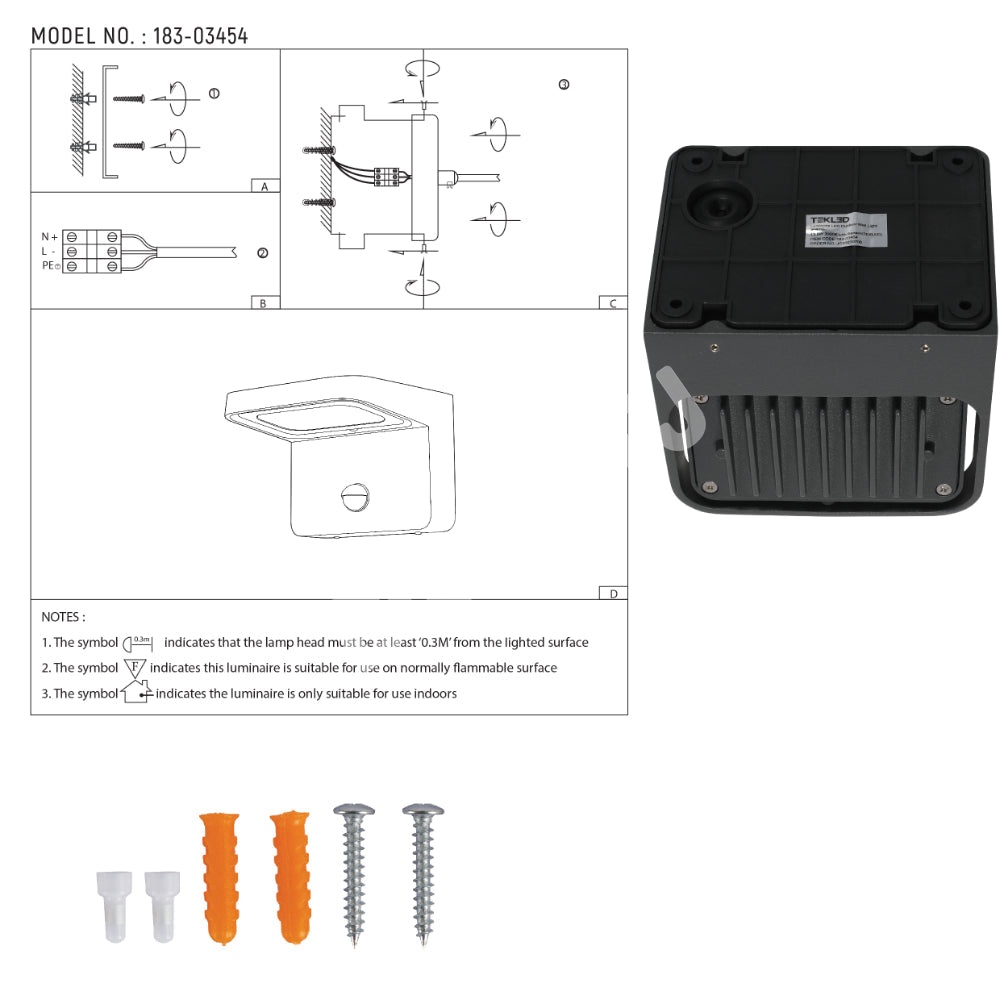 Cвет-к LED Luminosa 504YG 13 Вт 4000 К, 183-03453 16