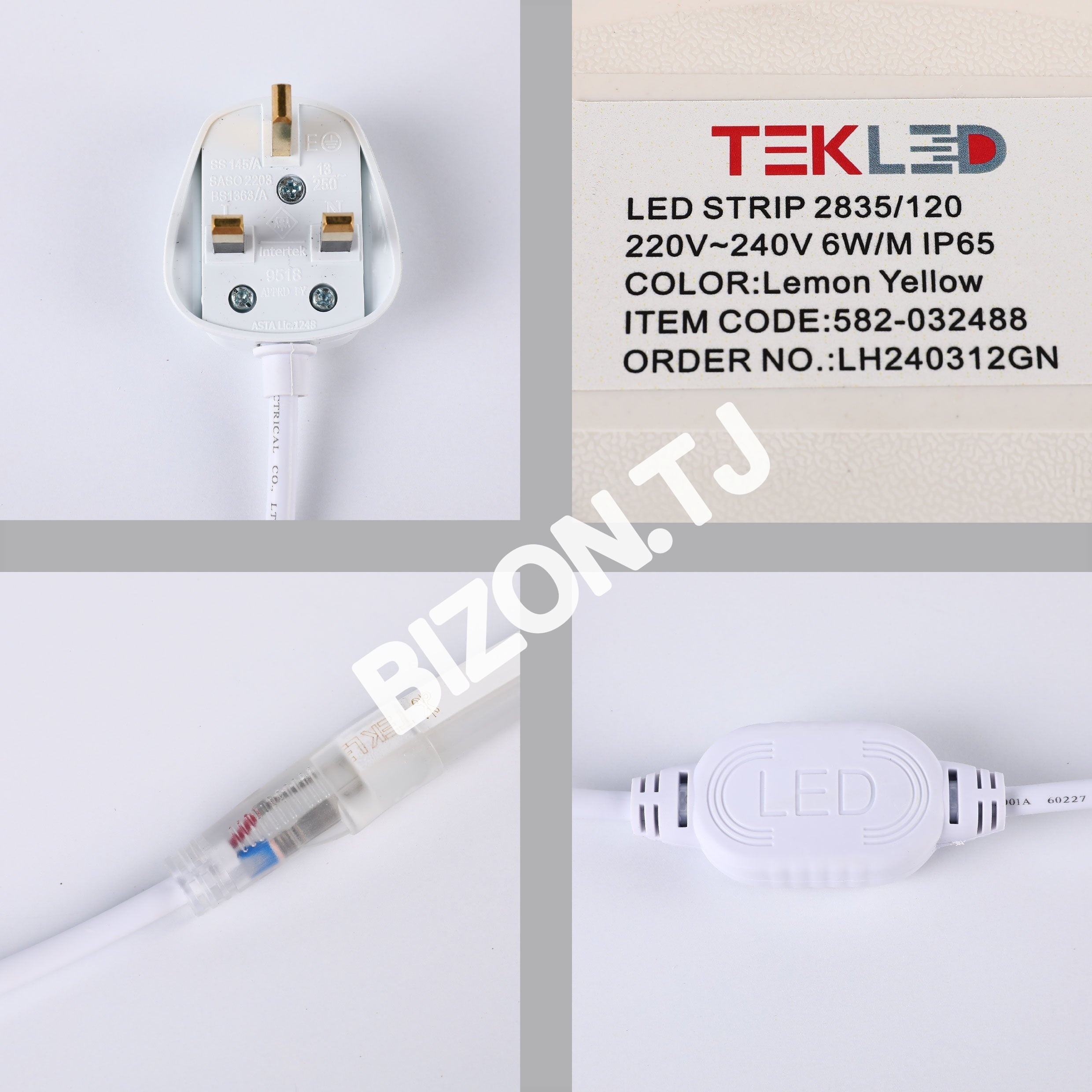 LED Лента 2835 розовый SOFT 6 Вт / M 220 В IP6510, 582-032487 40
