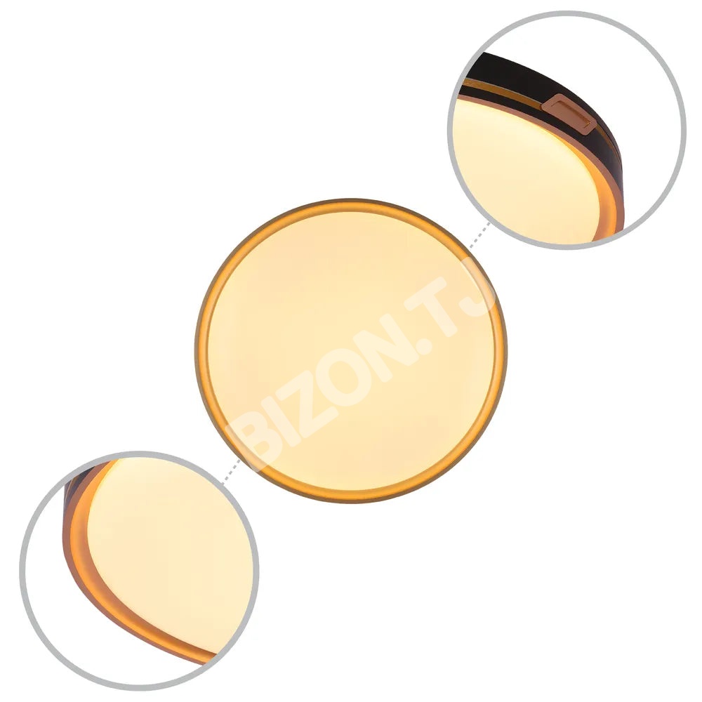 Светильник LED потолочный Светильник EGLO 40Wx2 медь D500 6000 К / 4, 165-16034 6