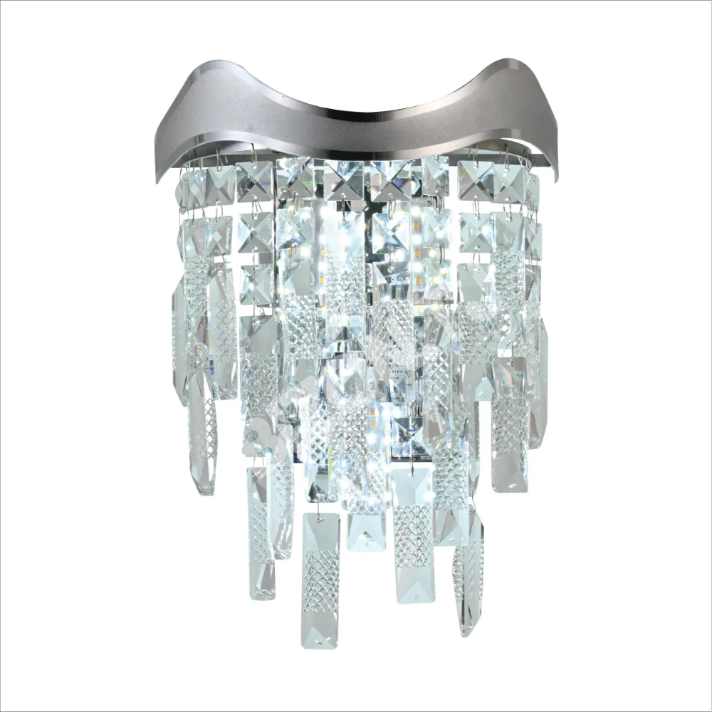 Бра Crystal 3xE14 хром 250 мм*H330 мм, 151-19958