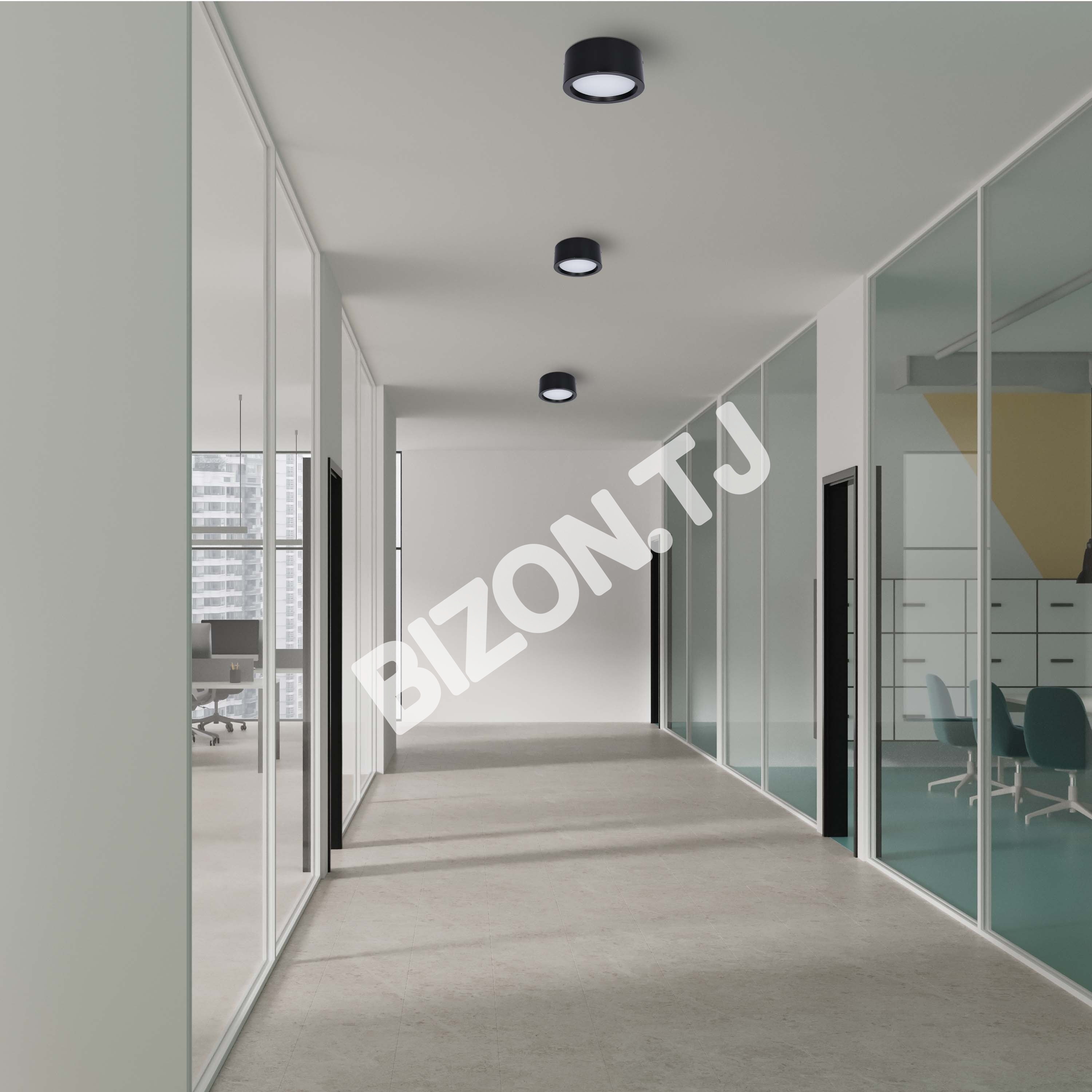 Светильник даунлайт LED MIRA 10 Вт 3CCT черный, 165-15973 25