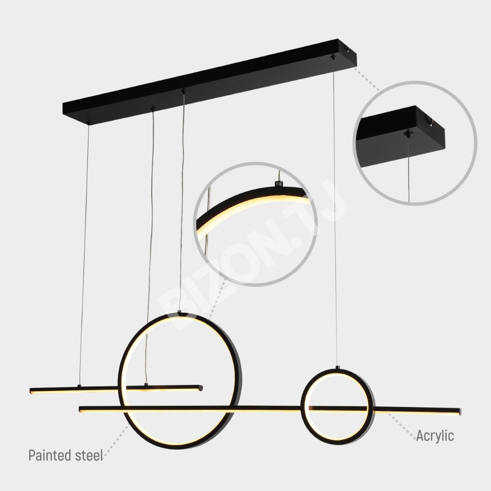 KITESURF Scandinavian Dining ModernLED потолочный Lig, 159-18147 6